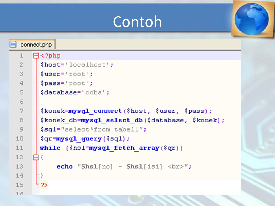 Detail Contoh Database Mysql Nomer 44