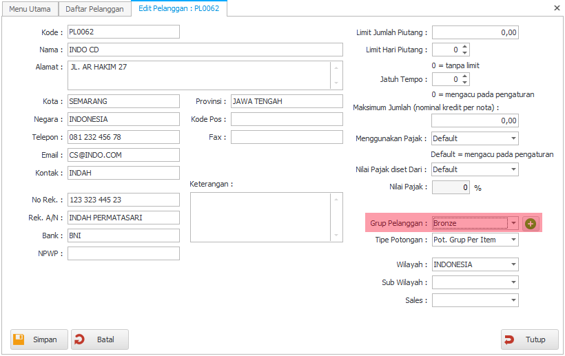 Detail Contoh Database Penjualan Baju Nomer 30