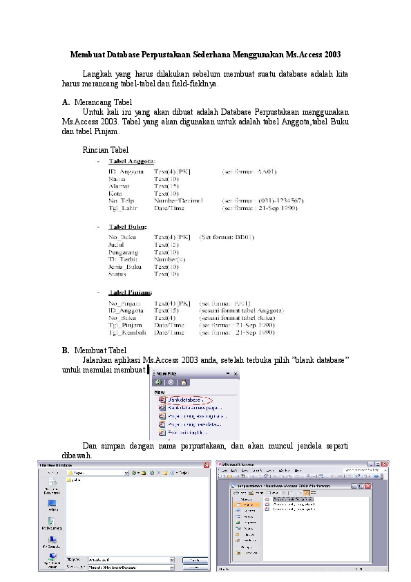 Detail Contoh Database Perpustakaan Nomer 24