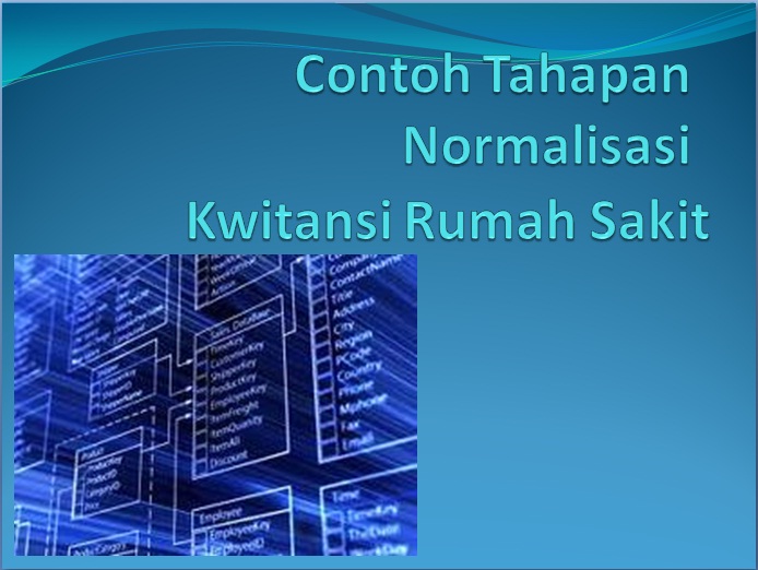 Detail Contoh Database Rumah Sakit Nomer 29