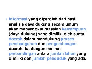 Detail Contoh Daya Dukung Lingkungan Nomer 21