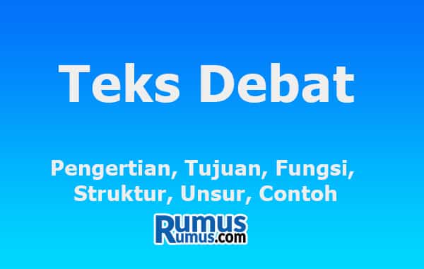 Detail Contoh Debat Formal Nomer 21