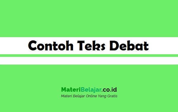 Detail Contoh Debat Singkat Nomer 12