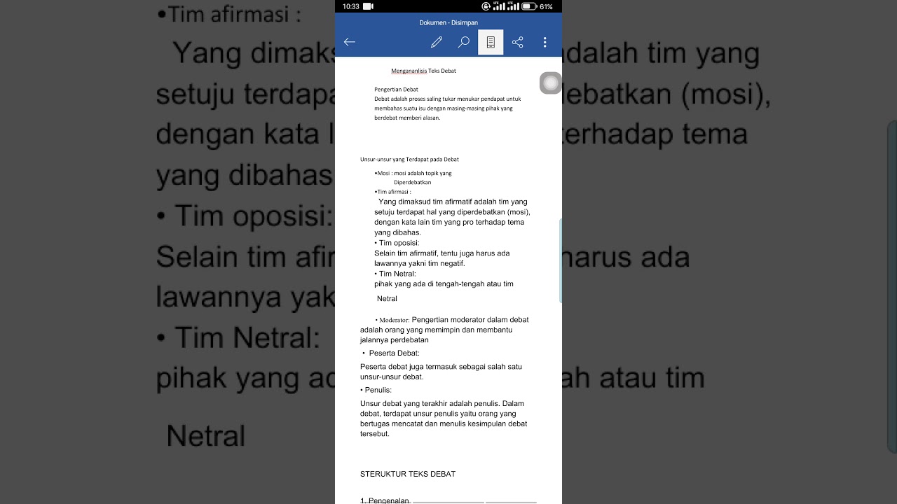 Detail Contoh Debat Singkat Nomer 29