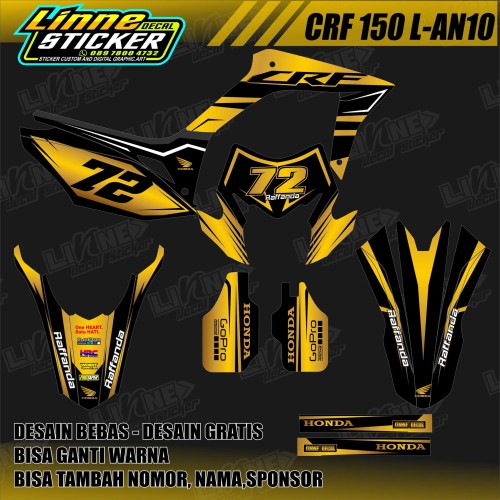 Detail Contoh Decal Crf Nomer 12