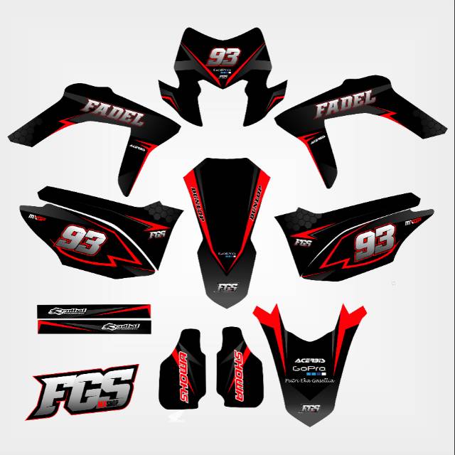 Detail Contoh Decal Crf Nomer 20