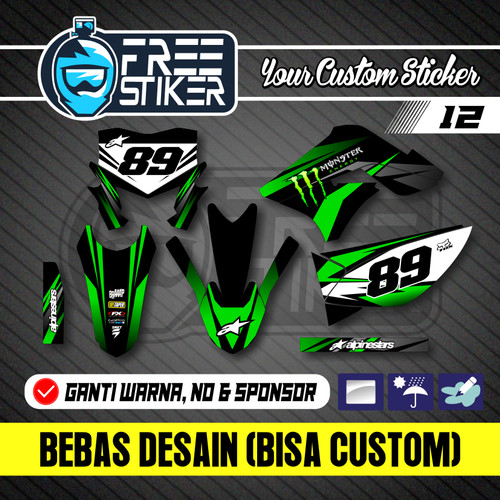 Detail Contoh Decal Klx Nomer 11