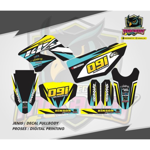 Detail Contoh Decal Klx Nomer 34