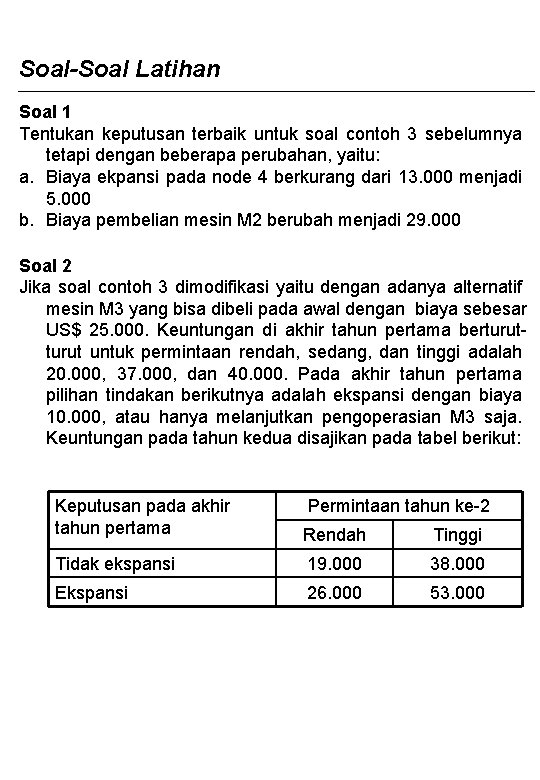 Detail Contoh Decision Making Nomer 34