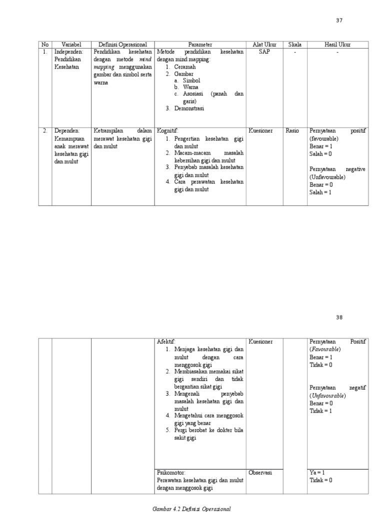 Detail Contoh Definisi Operasional Nomer 33