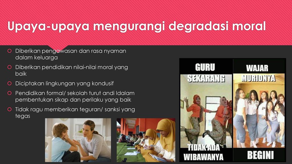 Detail Contoh Degradasi Moral Nomer 8