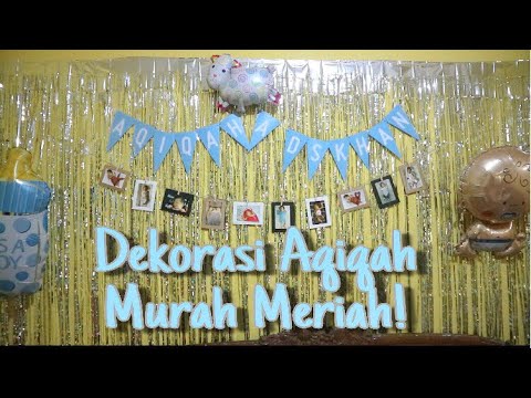 Detail Contoh Dekorasi Aqiqah Sederhana Nomer 7