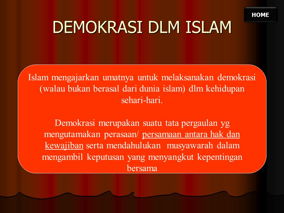 Detail Contoh Demokrasi Dalam Islam Nomer 2