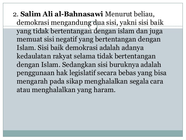 Detail Contoh Demokrasi Dalam Islam Nomer 9