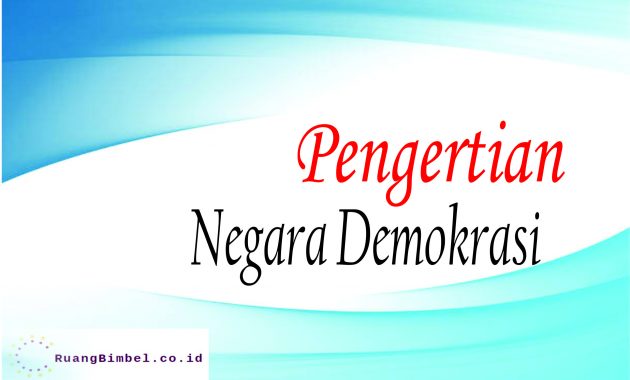 Detail Contoh Demokrasi Gabungan Nomer 20