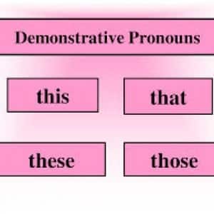 Detail Contoh Demonstrative Pronoun Nomer 2