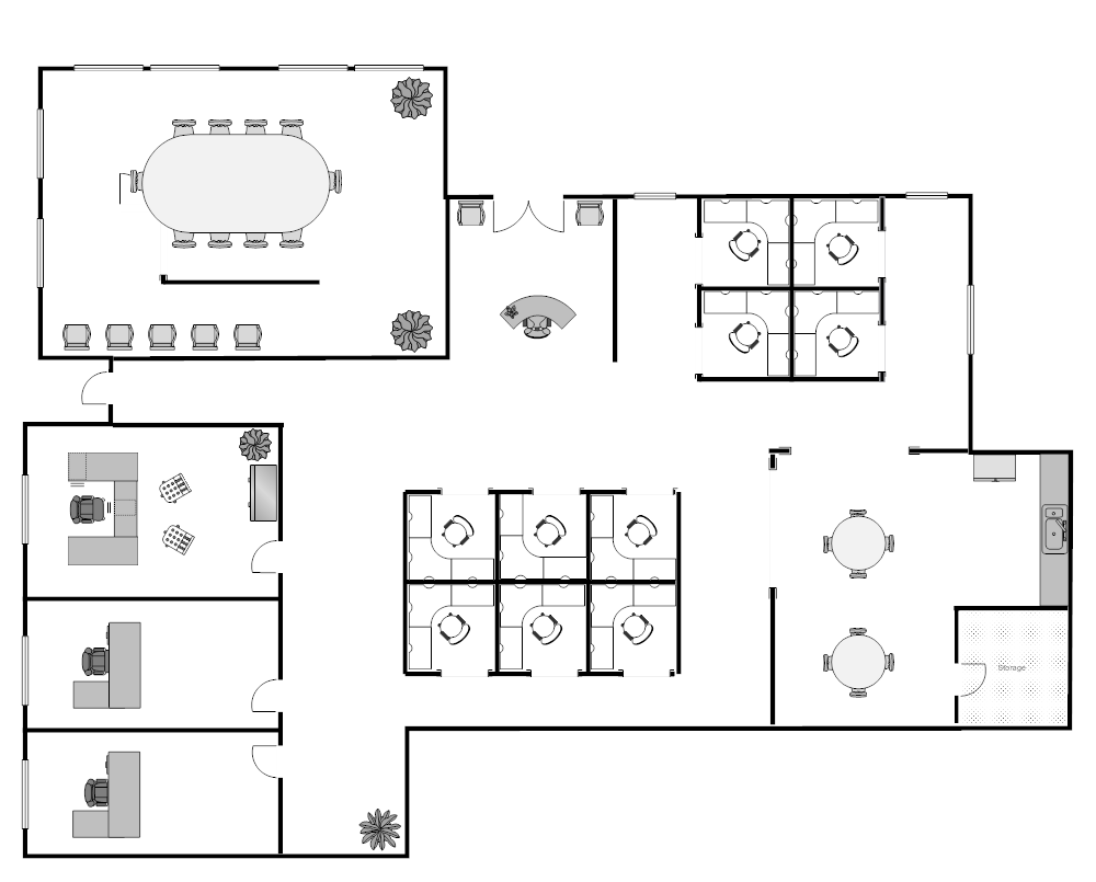 Detail Contoh Denah Kantor Nomer 10