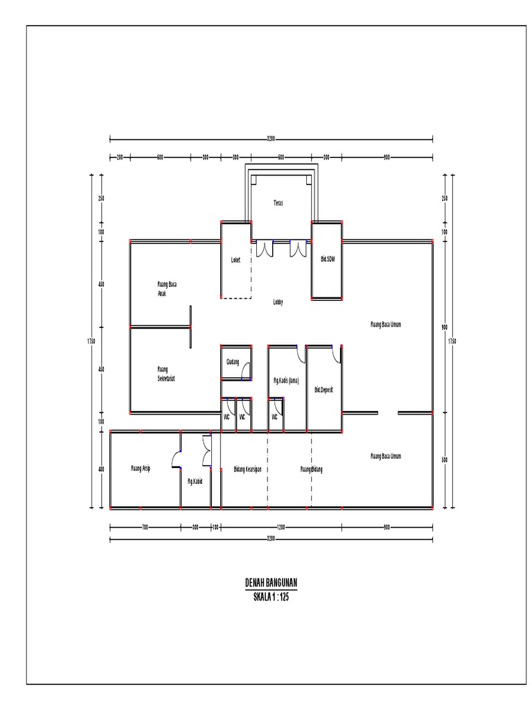 Detail Contoh Denah Kantor Nomer 23