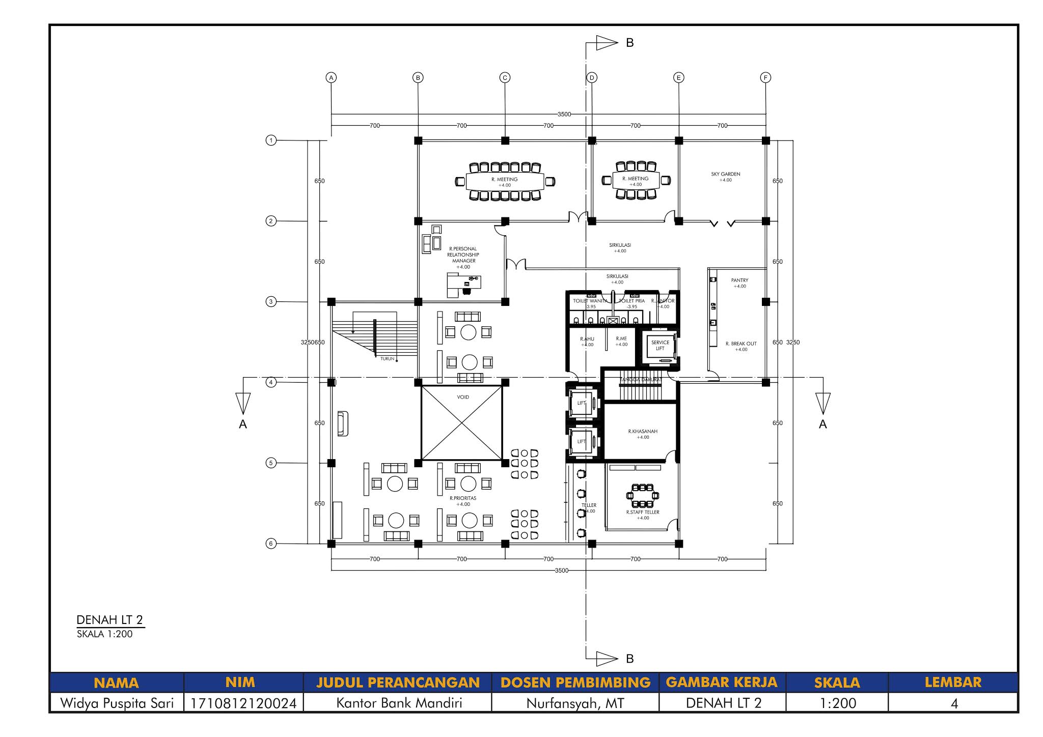 Detail Contoh Denah Kantor Nomer 35