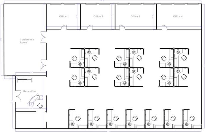 Detail Contoh Denah Kantor Perusahaan Nomer 6