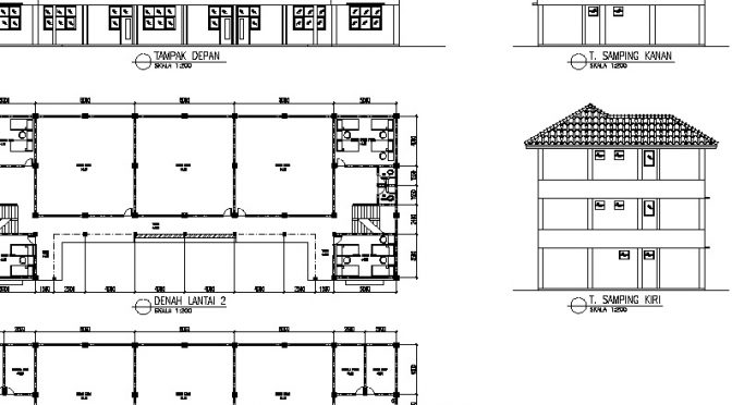 Detail Contoh Denah Pondok Pesantren Nomer 4