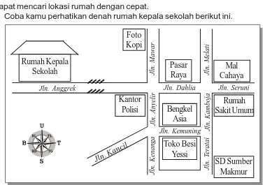 Detail Contoh Denah Rumah Ke Sekolah Nomer 16