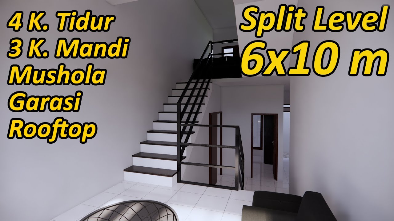 Detail Contoh Denah Rumah Split Level Nomer 32