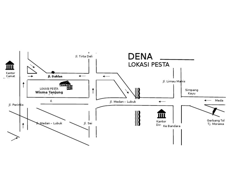 Detail Contoh Denah Undangan Nomer 51