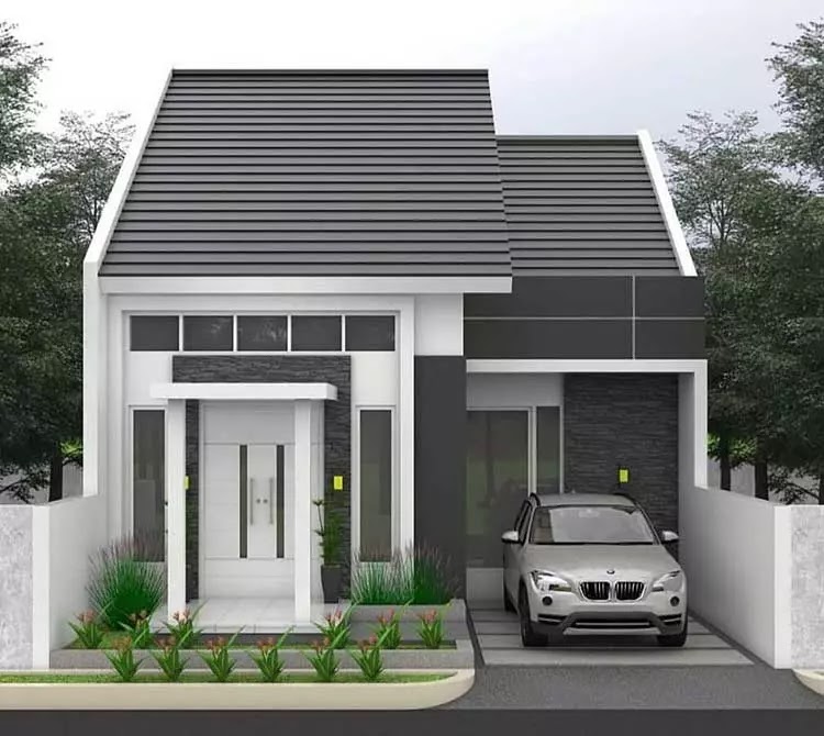 Detail Contoh Depan Rumah Minimalis Nomer 26