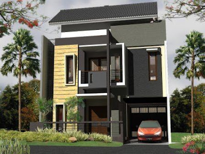 Detail Contoh Depan Rumah Minimalis Nomer 43