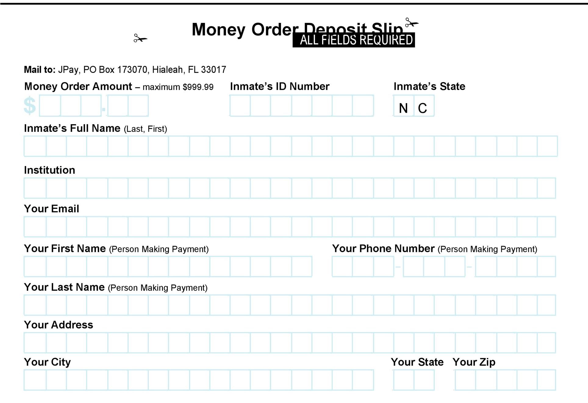 Detail Contoh Deposit Slip Nomer 7