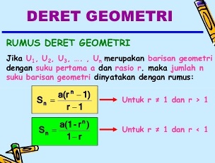 Detail Contoh Deret Geometri Nomer 16