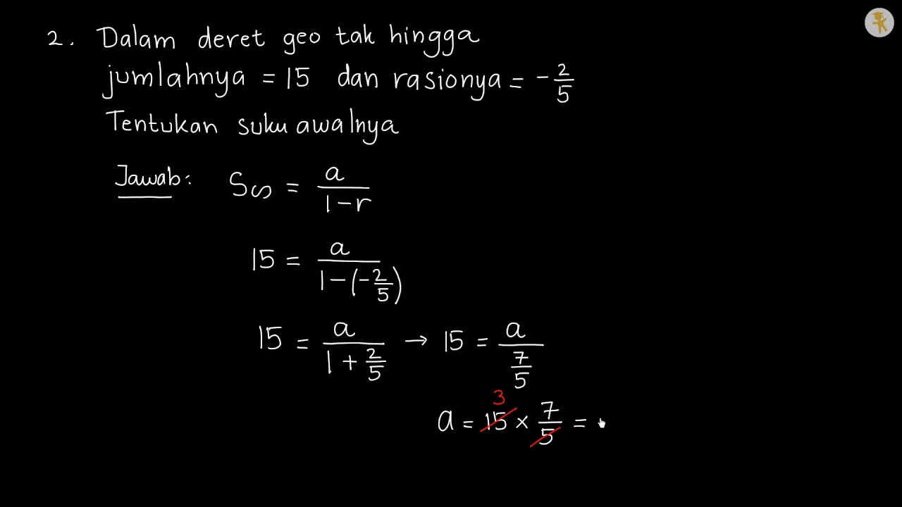 Detail Contoh Deret Geometri Nomer 3