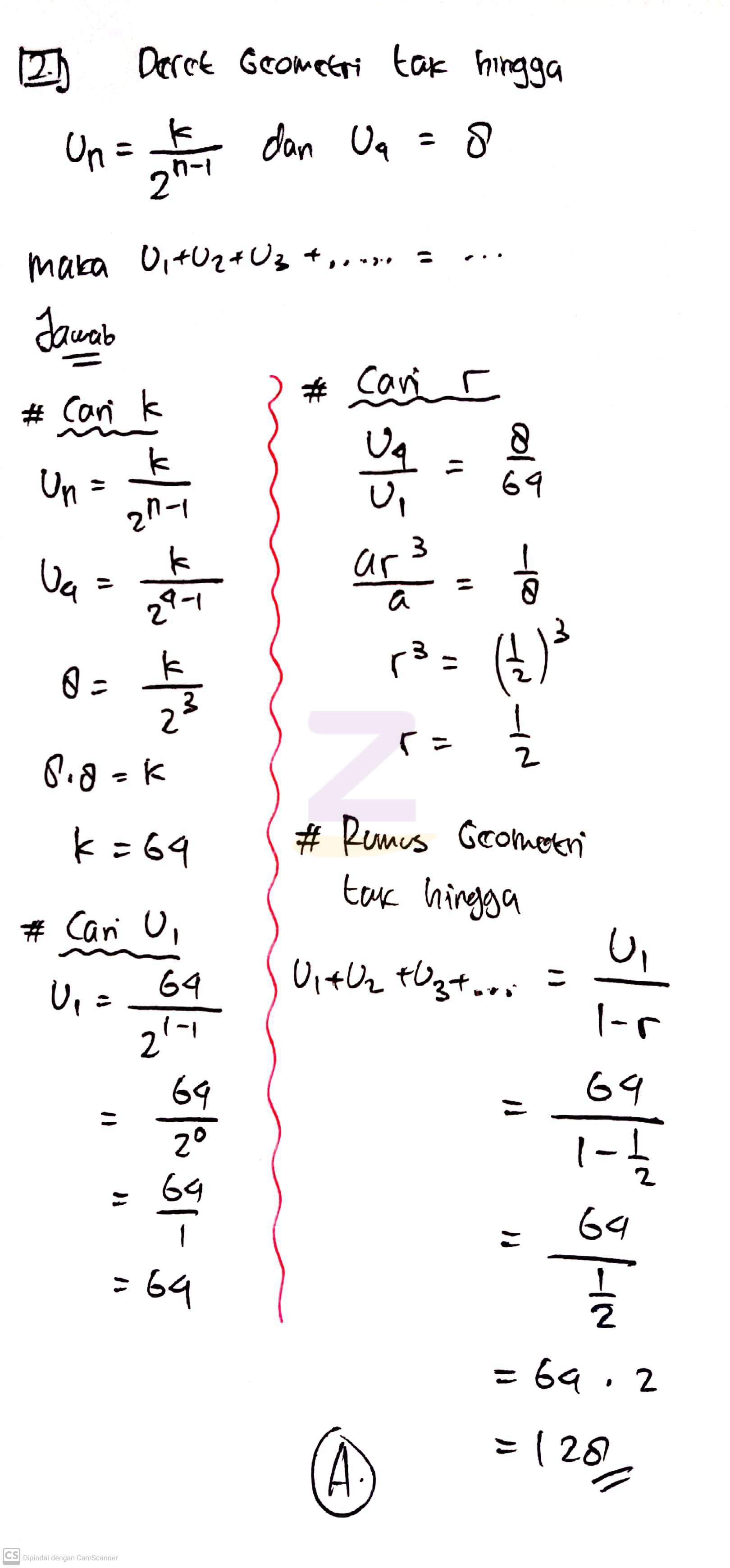 Detail Contoh Deret Geometri Tak Hingga Nomer 31