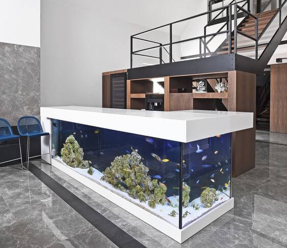 Detail Contoh Desain Aquarium Dinding Nomer 21