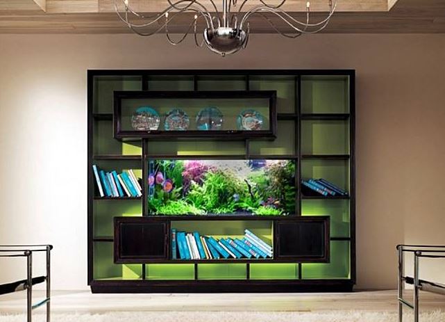 Detail Contoh Desain Aquarium Dinding Nomer 5