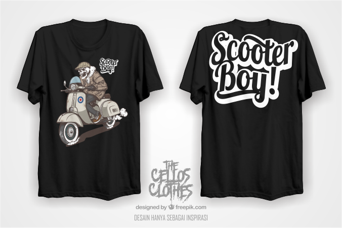 Detail Contoh Desain Baju Vespa Nomer 4
