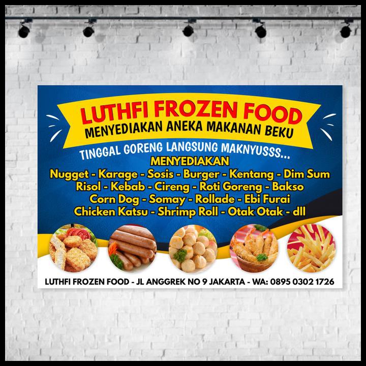 Detail Contoh Desain Banner Frozen Food Nomer 4