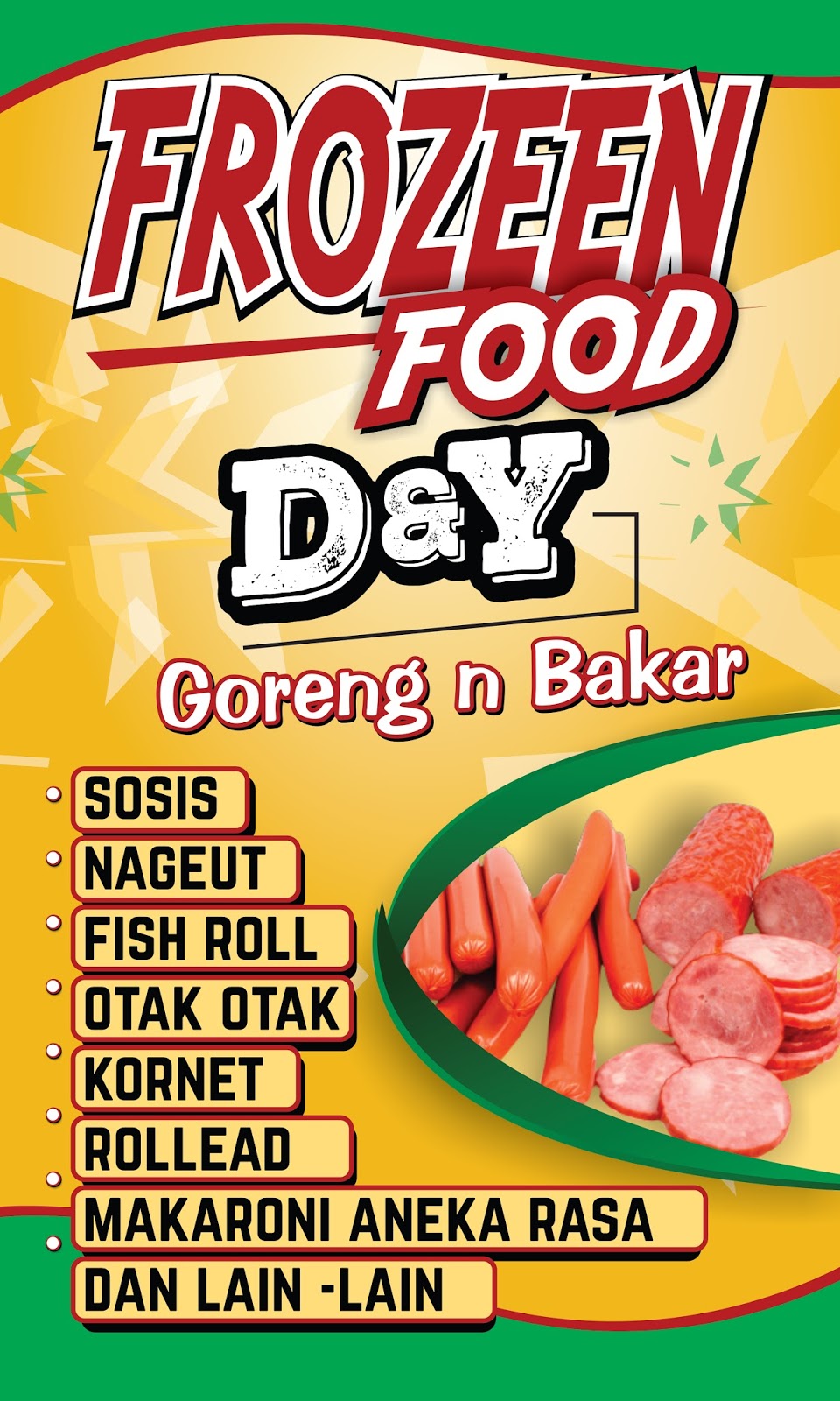 Detail Contoh Desain Banner Frozen Food Nomer 49