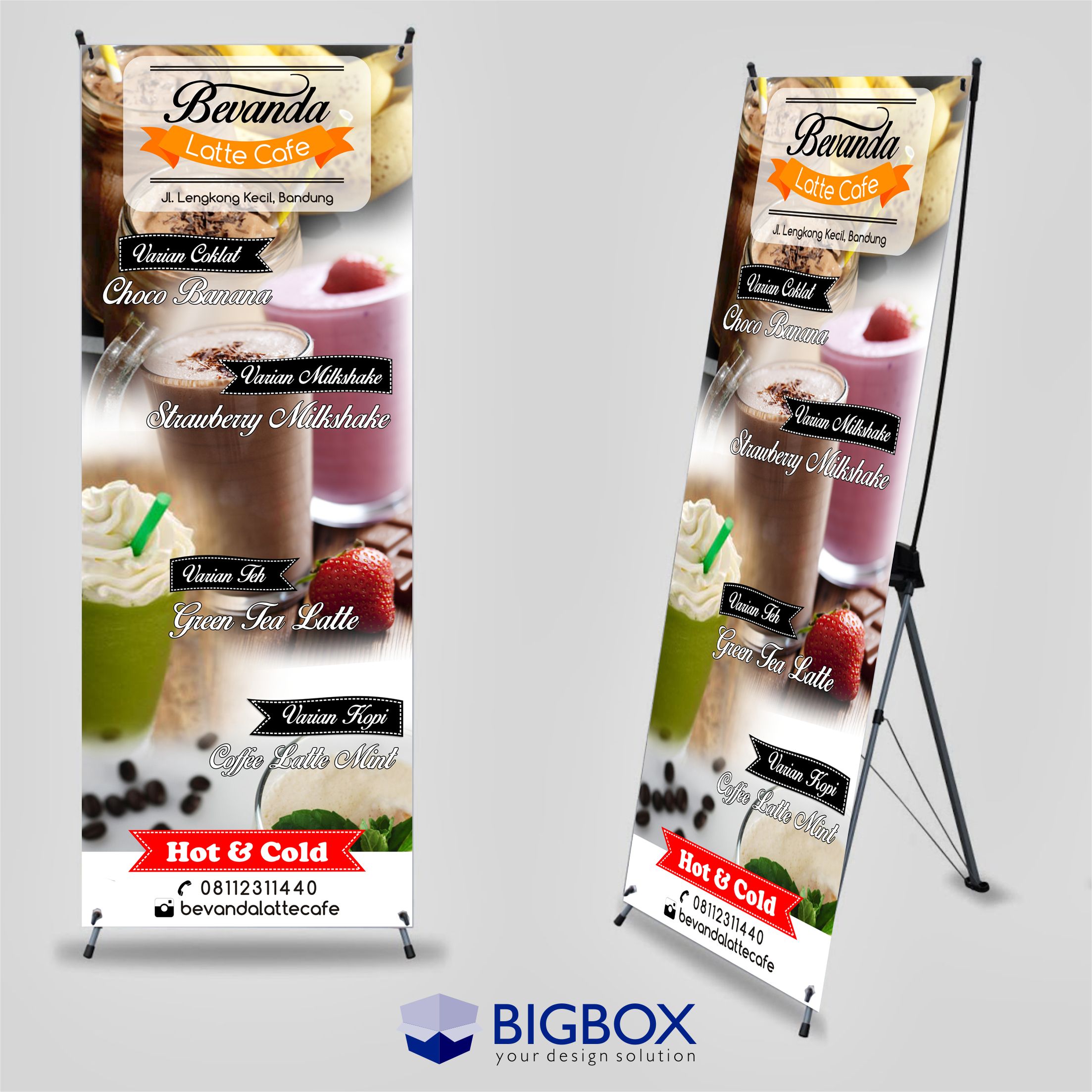 Contoh Desain Banner Minuman - KibrisPDR