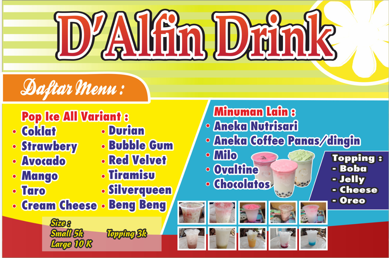 Detail Contoh Desain Banner Minuman Nomer 31