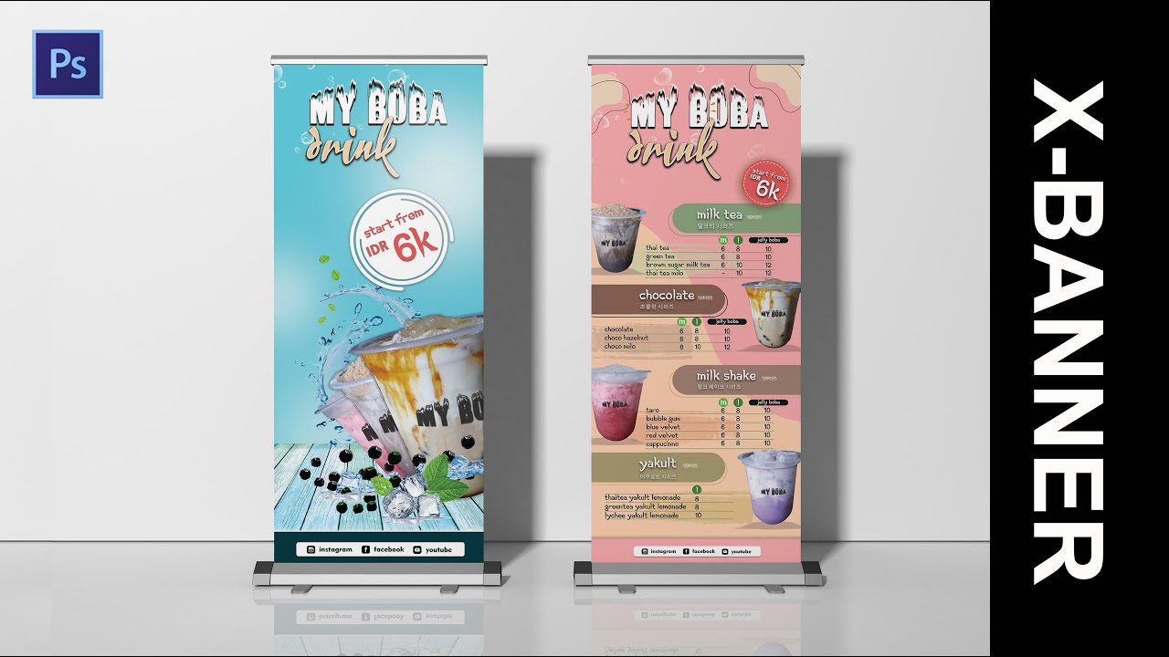 Detail Contoh Desain Banner Minuman Nomer 45