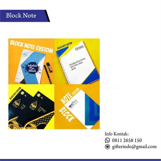 Contoh Desain Block Note - KibrisPDR