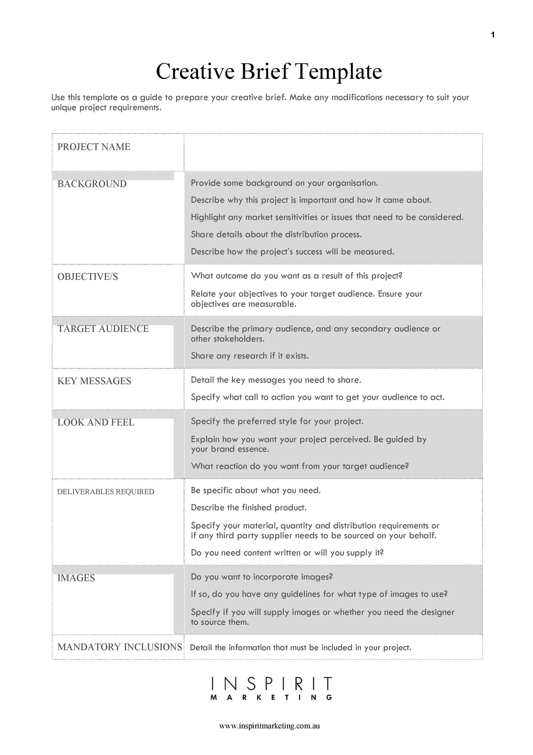 Detail Contoh Desain Brief Nomer 24