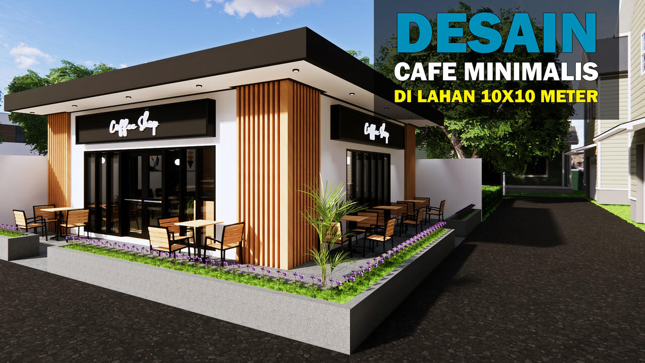 Detail Contoh Desain Cafe Minimalis Nomer 22