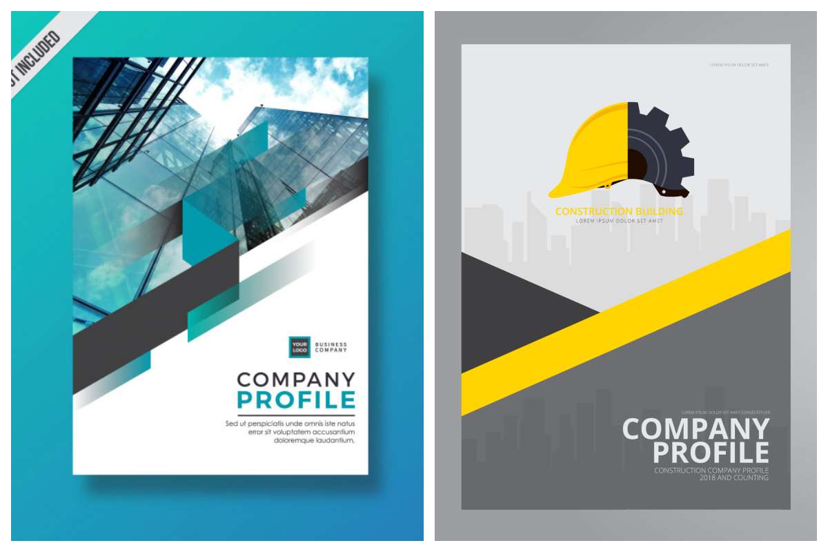 Detail Contoh Desain Company Profile Nomer 23