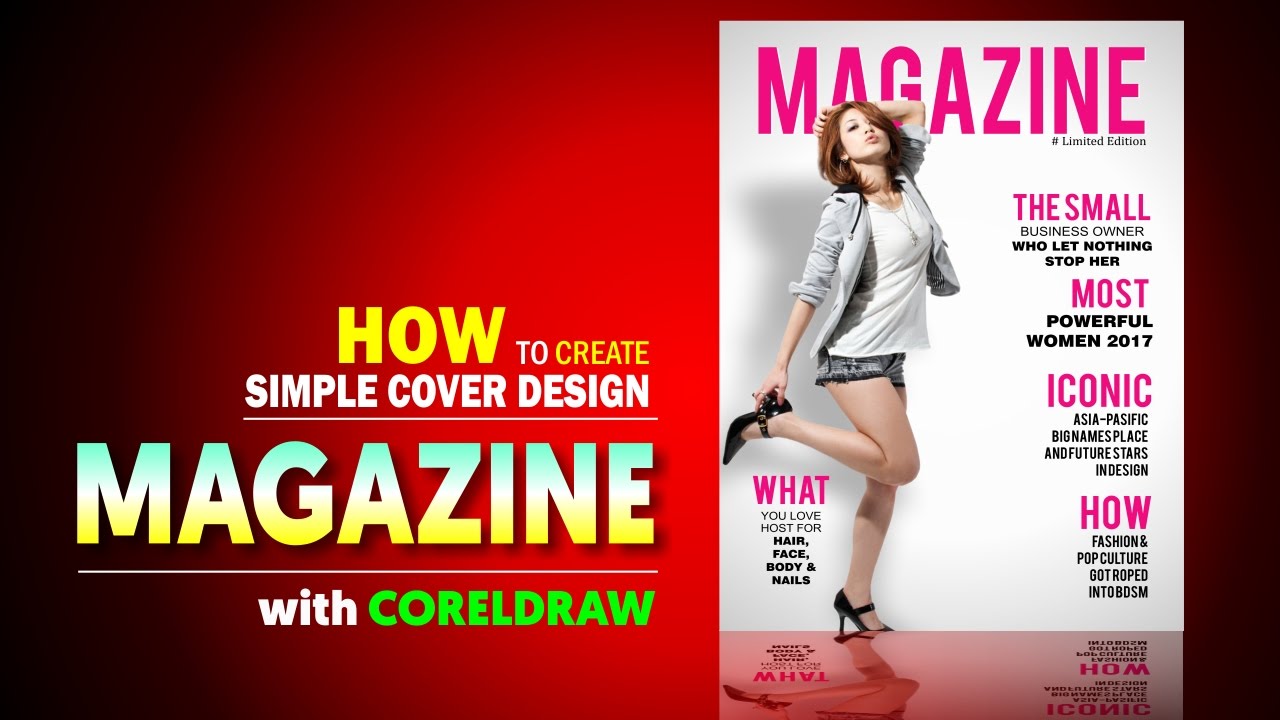 Detail Contoh Desain Cover Majalah Nomer 12