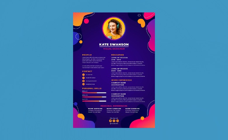 Detail Contoh Desain Cv Keren Nomer 18