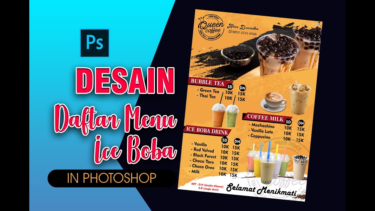 Detail Contoh Desain Daftar Menu Minuman Nomer 24