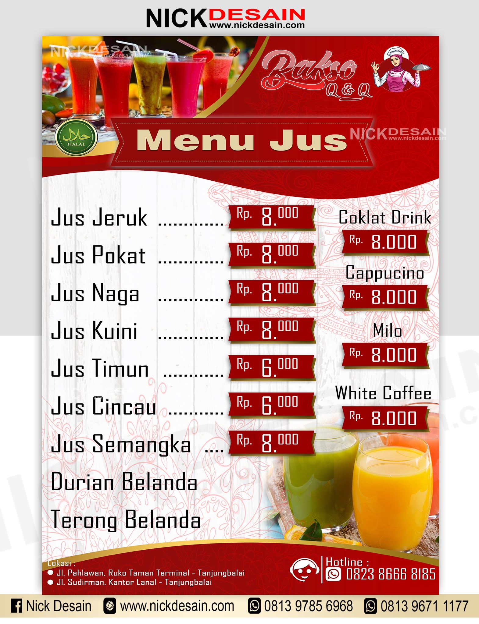 Detail Contoh Desain Daftar Menu Minuman Nomer 28